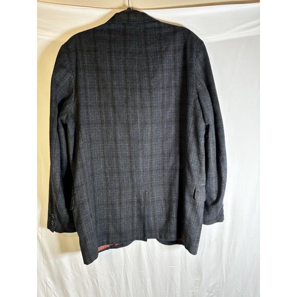 Stewart Hall 5th Ave Blazer 42 Wool Coat Jacket Retro Old money 3 Button - Picture 2 of 8
